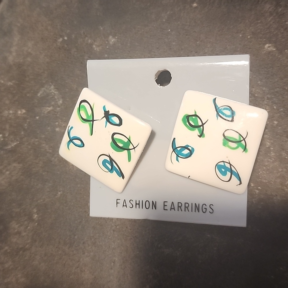 Post pierced earrings